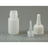 Leeg flesje 10 ml incl. tuitje en dopje