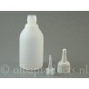 Leeg flesje 100 ml incl. tuitje en dopje