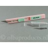 OLBA Pyramide-hobbymes incl 5 vervangingsmesjes
