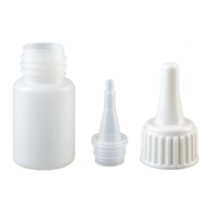 Leeg flesje 10 ml incl. tuitje en dopje