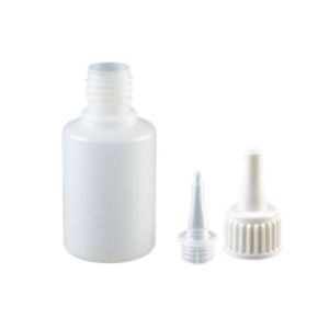 Leeg flesje 50 ml incl. tuitje en dopje