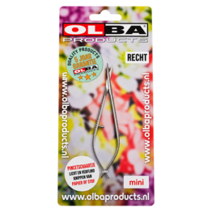 Pincetschaartje mini (krom)